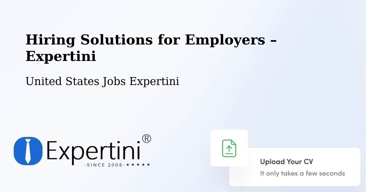 Hiring Solutions for Employers in Buford - Buford, United States Jobs Expertini