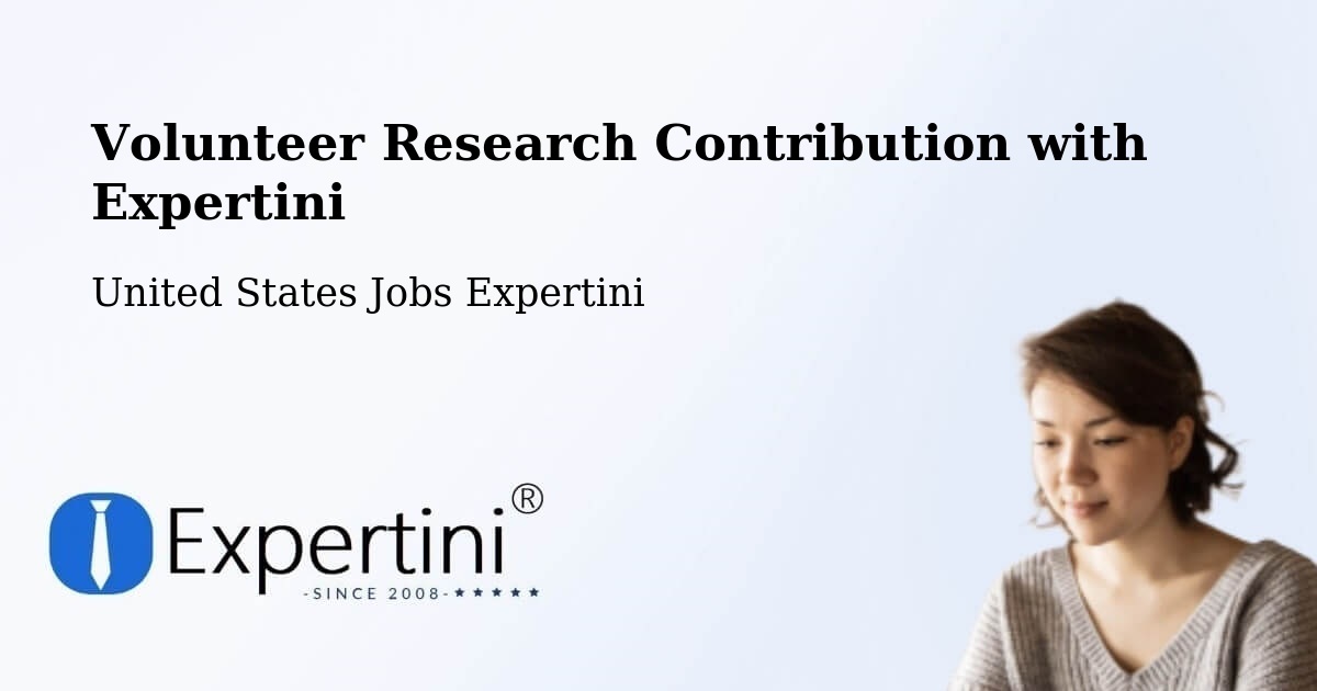 Volunteer Research Contribution Program – Buford - United States Jobs Expertini